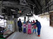 Assistance à l’embarquement au télésiège