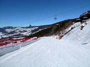 Piste facile Lett pour la descente en vallée