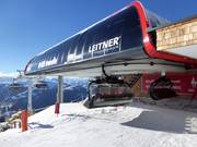 Brunelle - 6 places | Télésiège rapide (débrayable) avec capots de protection et sièges chauffants