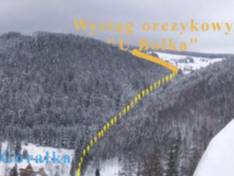 Plan des pistes U Bolka – Miedzygórze