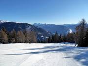 Descente vers la vallée n° 1 juste avant la station intermédiaire