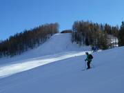 Vue sur la piste de course Schwarzeck