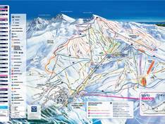 Plan des pistes Sierra Nevada – Pradollano