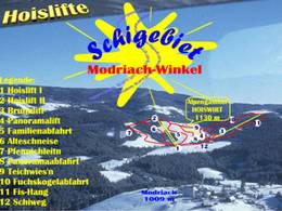 Plan des pistes Hoislifte – Modriach (Edelschrott)