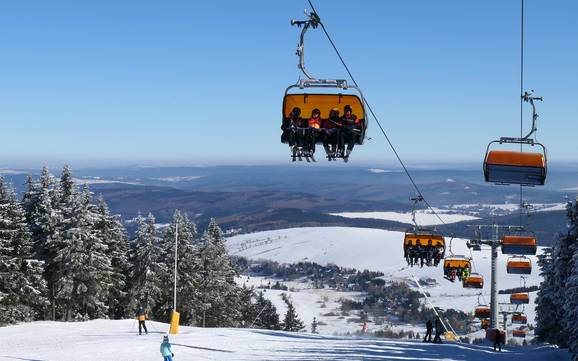 Meilleur domaine skiable dans la région d'Ústí nad Labem  – Évaluation Keilberg (Klínovec)