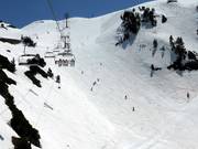 Piste difficile Pales der Arias 1