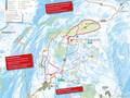 Plan des pistes Feldis