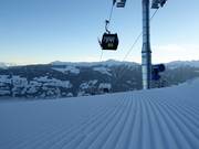 Pistes parfaitement préparées