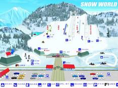 Plan des pistes Happy Snow World