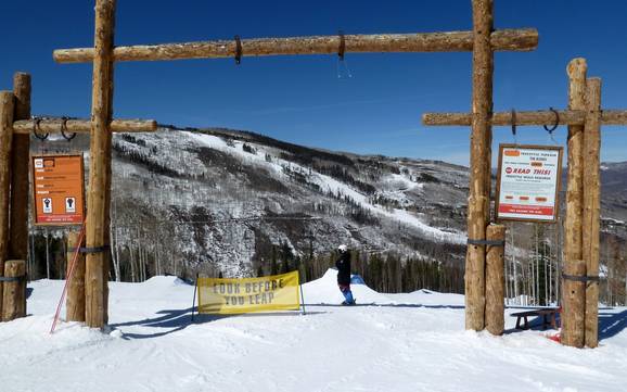 Snowparks Chaîne Sawatch – Snowpark Beaver Creek