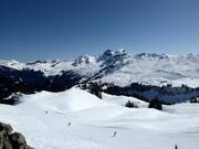 Vue sur le Druesberg et le Forstberg