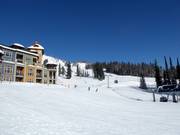 Pente d'entraînement au SilverStar Mountain Village