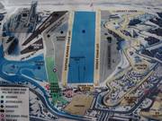 Plan des pistes à la station de la vallée dans la Base Lodge