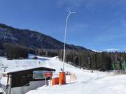 Enneigement performant de la station intermédiaire