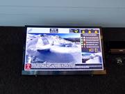 Informations numériques à la station de vallée