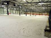 La piste pour débutants vue d'en haut