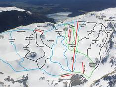 Plan des pistes Rainbow Valley