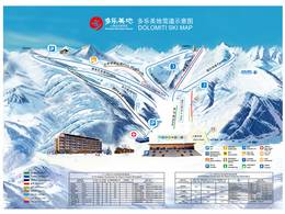 Plan des pistes Duolemeidi Mountain Resort – Chongli