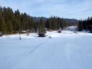 Même un petit tremplin est présent.