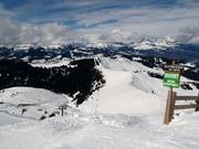 Vue en direction de Saint Nicolas de Veroce