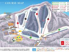 Plan des pistes Asama 2000 Park