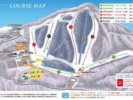 Plan des pistes Asama 2000 Park