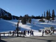 Descentes vers la Canyon Lodge