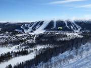 Vue de Hundfjället vers Tandådalen