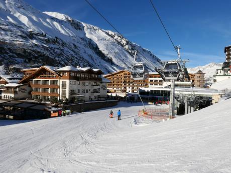 Alpes de l'Ötztal: offres d'hébergement sur les domaines skiables – Offre d’hébergement Gurgl – Obergurgl-Hochgurgl