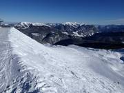 Pentes de poudreuse sur la Steinplatte