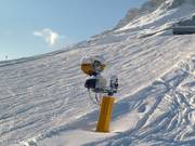 Canon à neige à Arabba