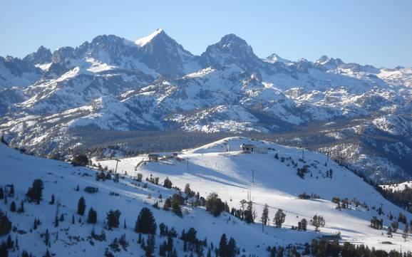 Meilleur domaine skiable dans la Sierra Nevada (USA) – Évaluation Mammoth Mountain