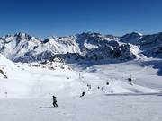 Vue sur le glacier du Kaunertal