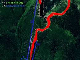 Plan des pistes Bodrost/Kartala
