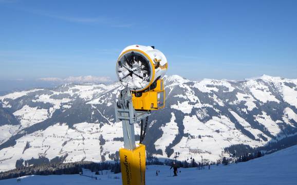 Fiabilité de l'enneigement Alpbachtal (vallée d'Alpbach) – Fiabilité de l'enneigement Ski Juwel Alpbachtal Wildschönau