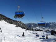 Milchhäuslexpress - 6 places | Télésiège rapide (débrayable) avec capots de protection et sièges chauffants