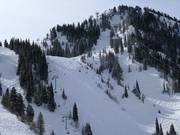 Terrain exigeant dans la Peruvian Gulch