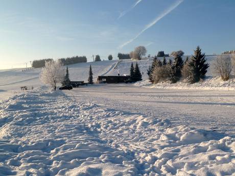 Jura souabe: Accès aux domaines skiables et parkings – Accès, parking Halde – Westerheim