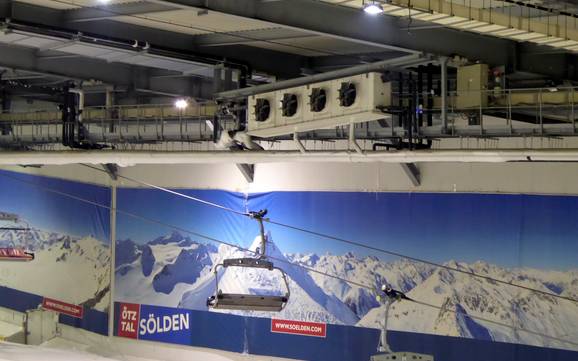 Fiabilité de l'enneigement Heidekreis – Fiabilité de l'enneigement SnowWorld Bispingen