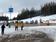 Les hôtesses en jaune sont toujours à votre disposition pour répondre à vos questions.