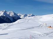 Piste de ski de fond d'altitude Motta Naluns