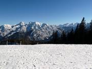 Vue depuis l’Unternberg en direction de l’Autriche