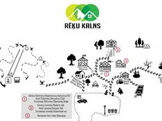Plan des pistes Reķu Kalns