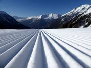 Préparation des pistes de première classe à l’Ankogel