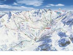 Plan des pistes Obertauern