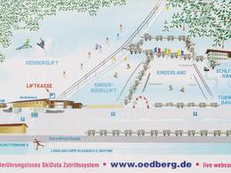Plan des pistes Oedberg – Gmund-Ostin