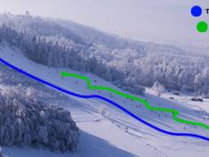 Plan des pistes Smoleń