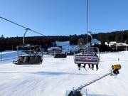 Diament Zielona (D3) - 4 places | Télésiège à pinces fixes