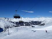 Les télésièges 6 places Leppleskofel et Weißspitz