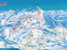 Plan des pistes Sudelfeld – Bayrischzell